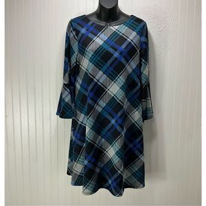 JESSICA HOWARD Plaid Dress